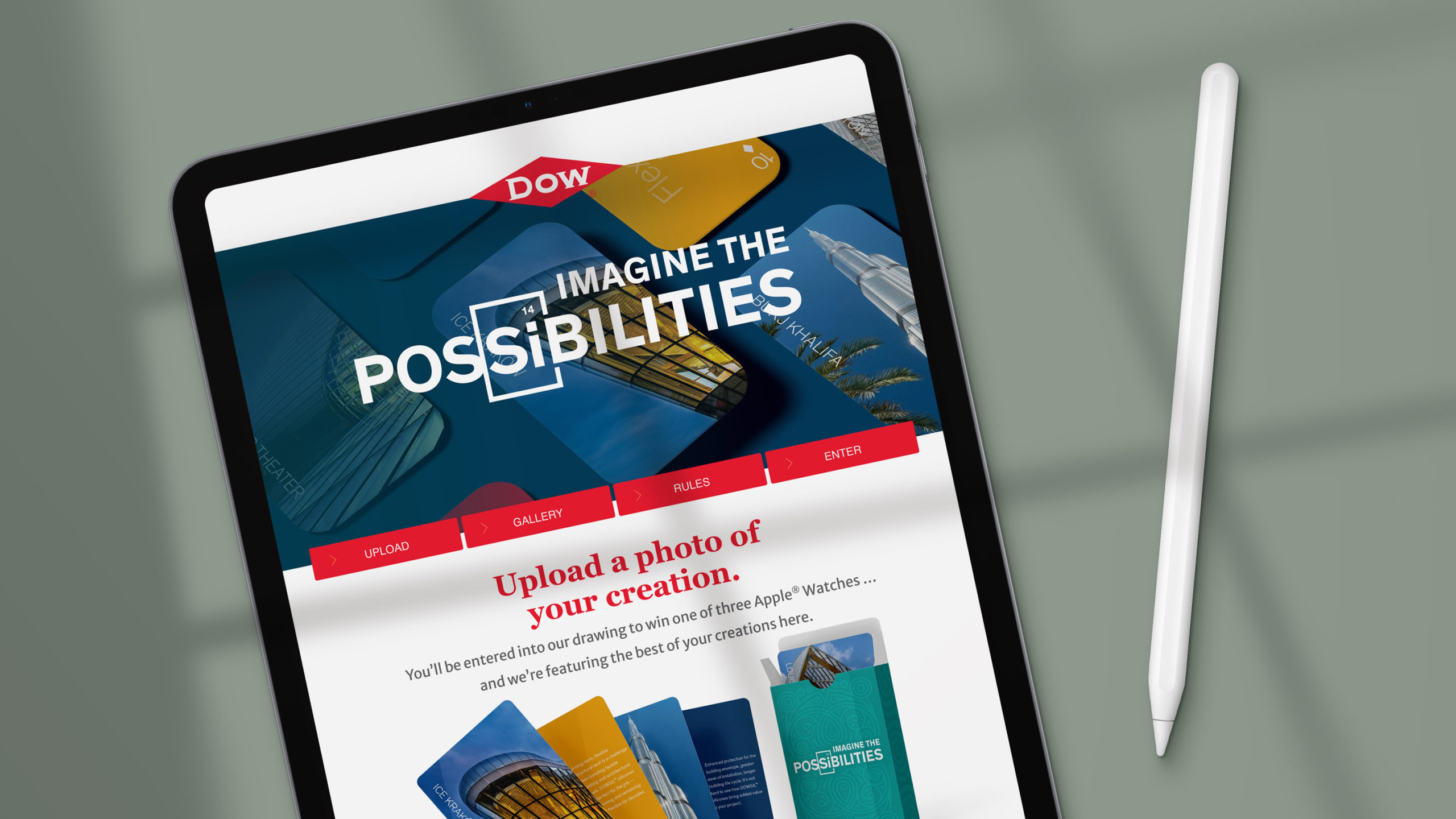 Dow Direct Mail Microsite